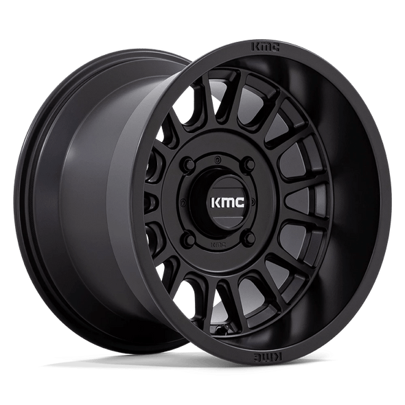 KMC KS138 IMPACT UTV 15x10 ET0 4x156 115.10mm SATIN BLACK (Load Rated 567kg)