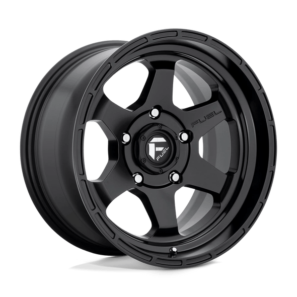 Fuel D664 SHOK 17x9 ET-12 5x127 71.50mm MATTE BLACK (Load Rated 1134kg)