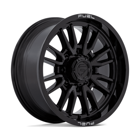 Fuel D760 CLASH 20x9 ET01 8x170 125.10mm GLOSS BLACK (Load Rated 1678kg)