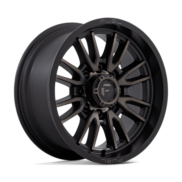 Fuel D762 CLASH 20x9 ET01 8x165 125.10mm MATTE BLACK DOUBLE DARK TINT (Load Rated 1678kg)