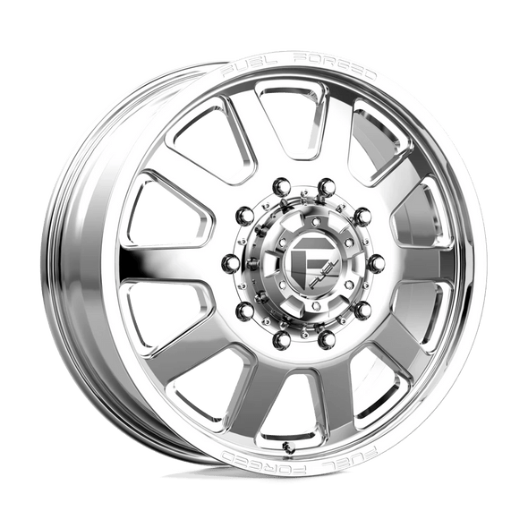 Fuel DE09 FF09D 22x12 ET-50 8x180 124.20mm POLISHED (Load Rated 1678kg)