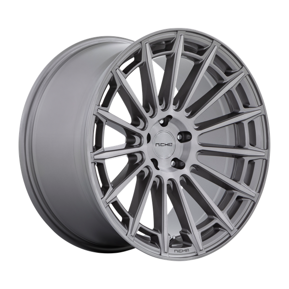 Niche M276 AMALFI 20x10.5 ET40 5x114.3 72.56mm PLATINUM (Load Rated 816kg)