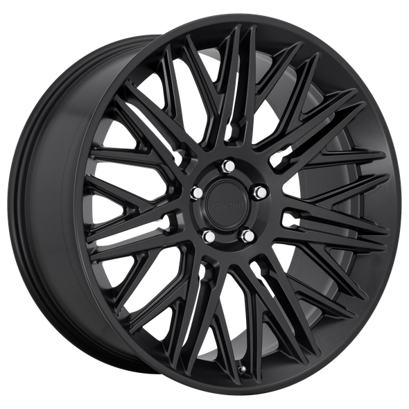Rotiform R164 JDR 22x10 ET30 5x120 72.56mm MATTE BLACK (Load Rated 1134kg)