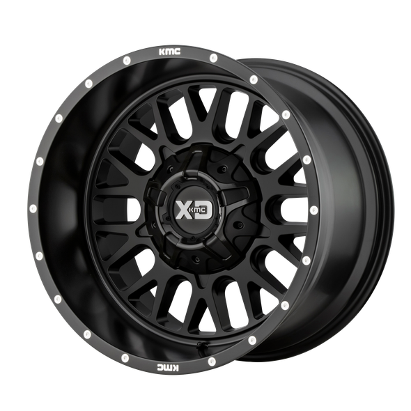 XD XD842 SNARE 20x9 ET0 5x127/139.7 78.10mm SATIN BLACK (Load Rated 1134kg)