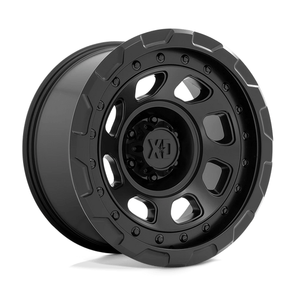 XD XD861 STORM 20x9 ET18 6x140 106.10mm SATIN BLACK (Load Rated 1134kg)