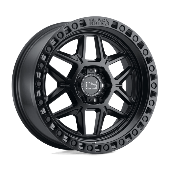 Black Rhino KELSO 17x9 ET-12 6x140 112.10mm MATTE BLACK (Load Rated 1111kg)