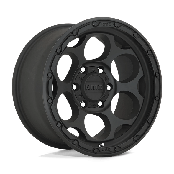 KMC KM541 DIRTY HARRY 18x8.5 ET18 5x127 71.50mm TEXTURED BLACK (Load Rated 1134kg)