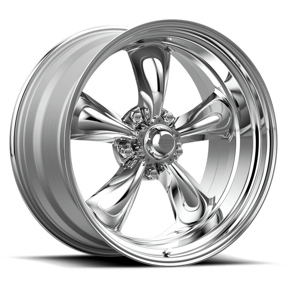 American Racing VN515 TORQ THRUST II 1 PC 17x9.5 ET28 5x114.3 83.06mm POLISHED (Load Rated 771kg)