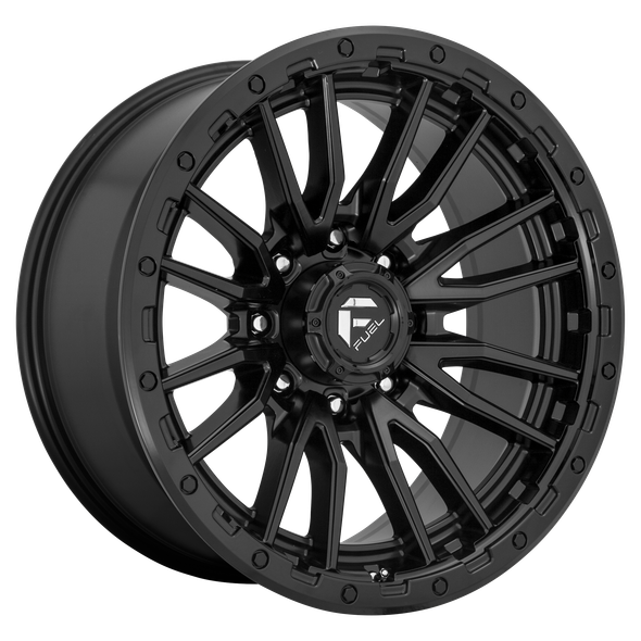 Fuel D679 REBEL 20x10 ET-18 5x139.7 78.10mm MATTE BLACK (Load Rated 1134kg)