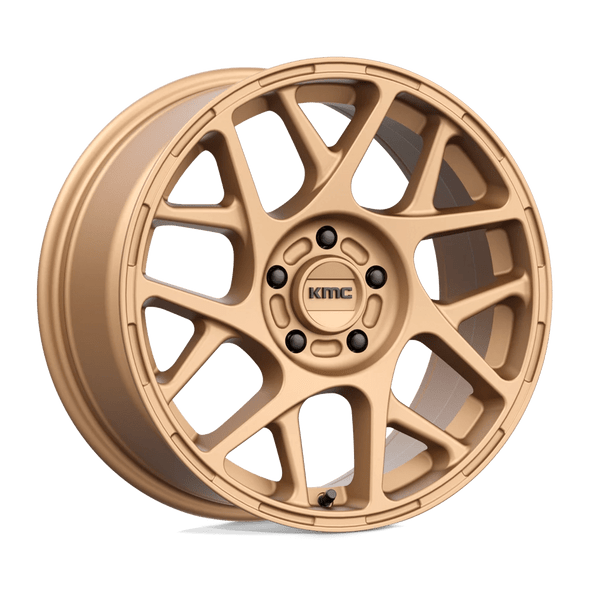 KMC KM708 BULLY 17x8 ET38 5x112 66.56mm MATTE BRONZE (Load Rated 794kg)