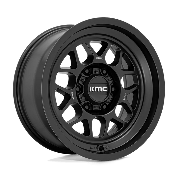 KMC KM725 TERRA 17x8.5 ET0 6x140 106.10mm SATIN BLACK (Load Rated 1134kg)