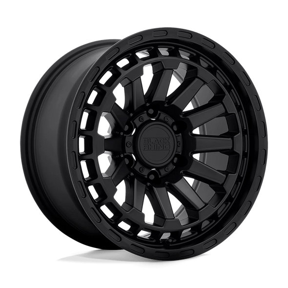 Black Rhino RAID 17x8.5 ET-18 5x114 71.50mm MATTE BLACK (Load Rated 1134kg)