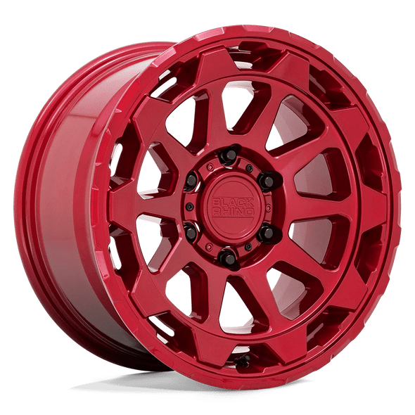 Black Rhino ROTOR 17x8.5 ET-18 6x139.7 112.10mm CANDY RED (Load Rated 1134kg)