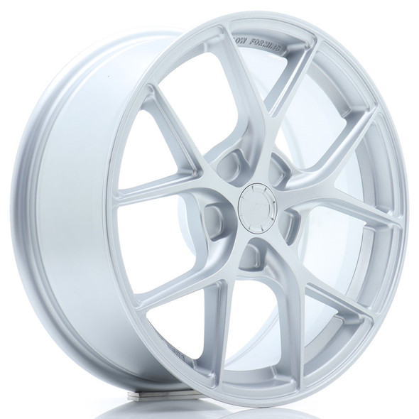 JR Wheels SL01 17x7 ET20-40 5H CUSTOM PCD Matt Silver