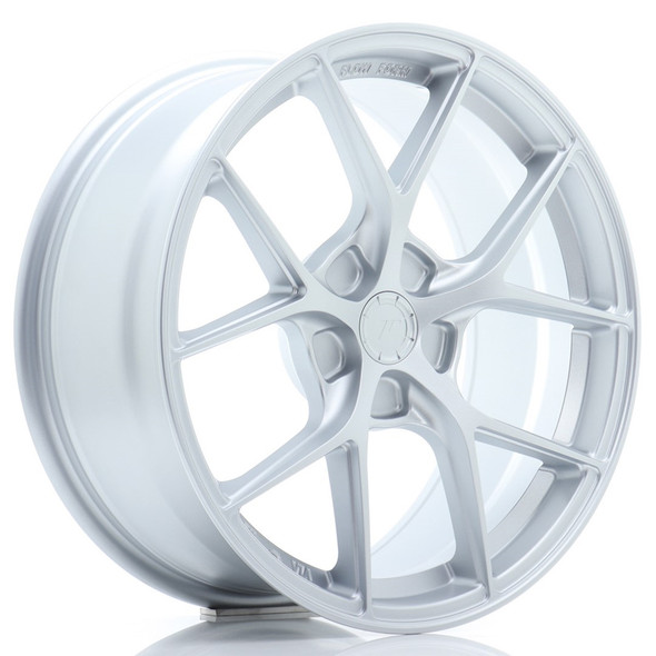 JR Wheels SL01 18x8 ET20-40 5H CUSTOM PCD Matt Silver