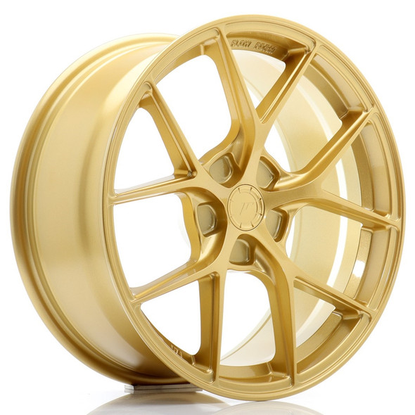 JR Wheels SL01 18x8.5 ET20-42 5H CUSTOM PCD Gold