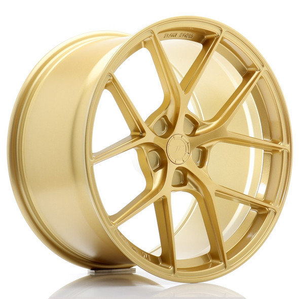 JR Wheels SL01 19x10.5 ET25-40 5H CUSTOM PCD Gold