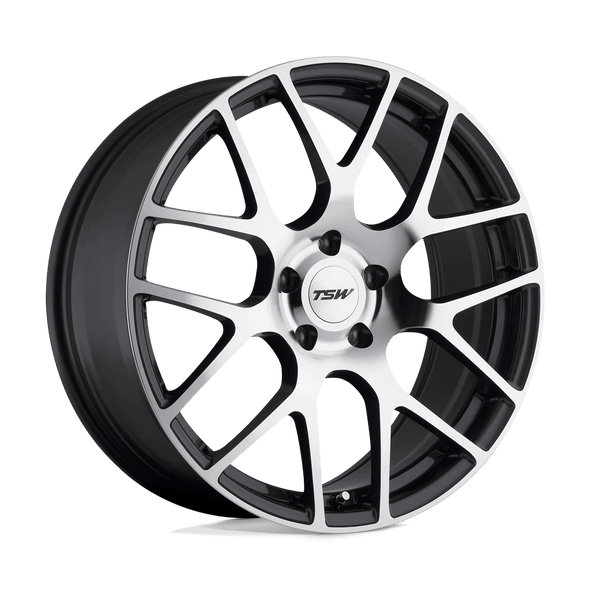 TSW NURBURGRING 22x10.5 ET32 5x120 76.10mm GUNMETAL W/ MIRROR CUT FACE (Load Rated 898kg)