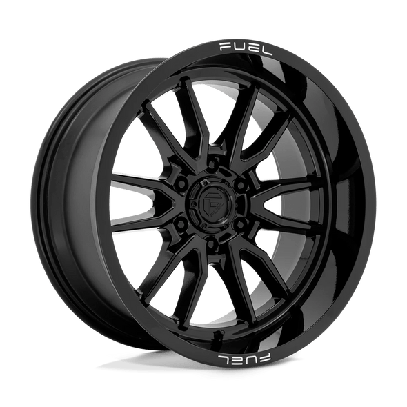 Fuel D760 CLASH 18x9 ET-12 6x135 87.10mm GLOSS BLACK (Load Rated 1134kg)