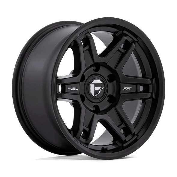 Fuel D836 SLAYER 18x8.5 ET1 5x127 71.50mm MATTE BLACK (Load Rated 1134kg)