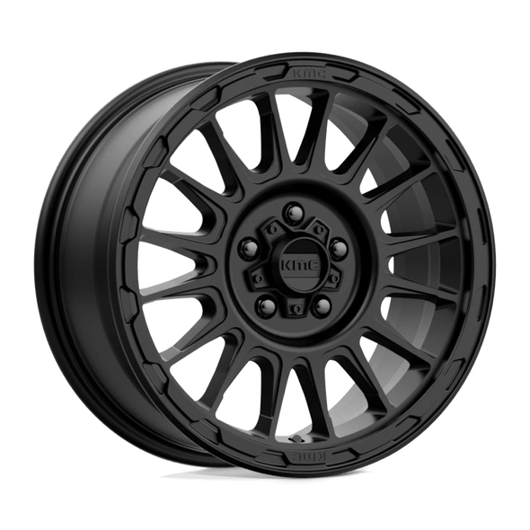 KMC KM542 IMPACT 17x8 ET35 5x114 72.56mm SATIN BLACK (Load Rated 1134kg)