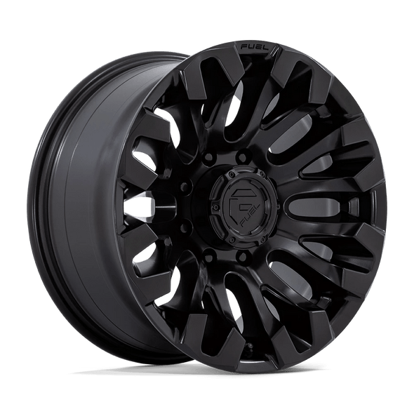 Fuel D831 QUAKE 18x9 ET1 8x165 125.10mm BLACKOUT (Load Rated 1678kg)