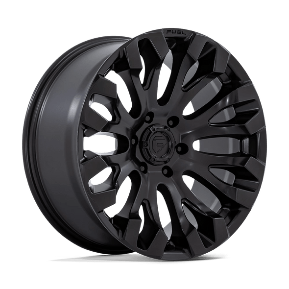 Fuel D831 QUAKE 20x9 ET1 6x139.7 106.10mm BLACKOUT (Load Rated 1134kg)