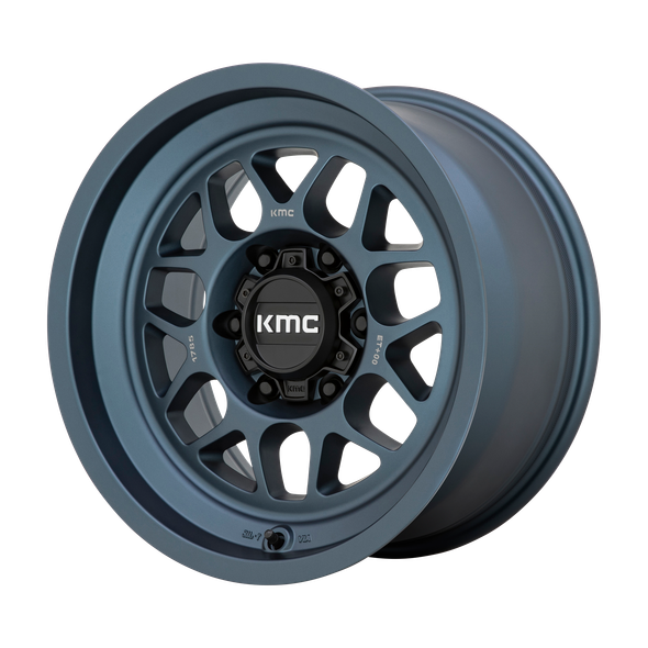 KMC KM725 TERRA 17x8.5 ET0 6x120 66.90mm METALLIC BLUE (Load Rated 1134kg)