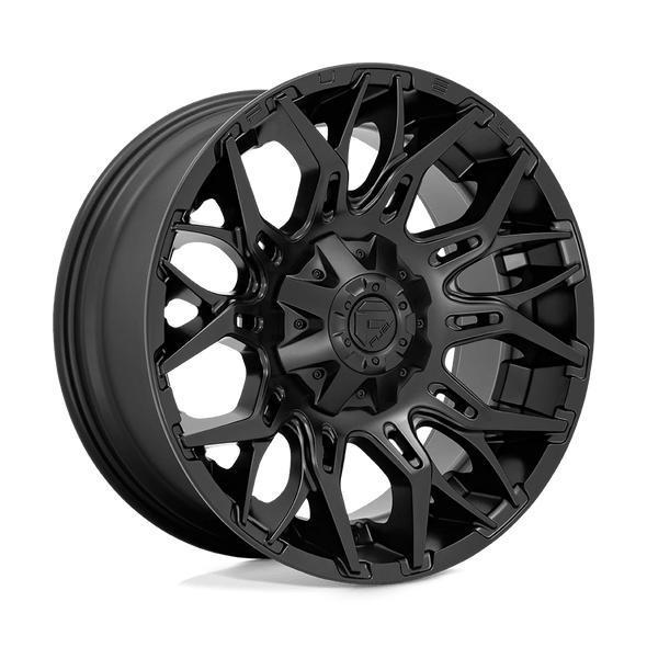 Fuel D772 TWITCH 22x12 ET-44 6x135/140 106.10mm BLACKOUT (Load Rated 1134kg)