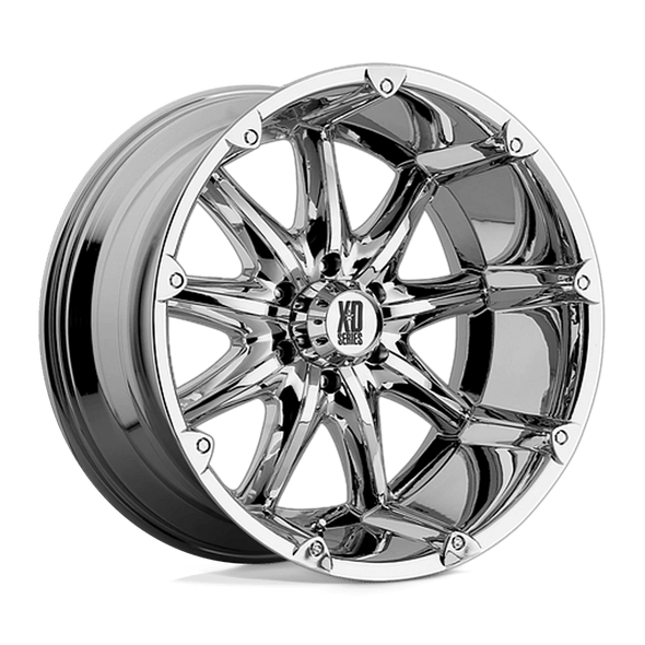 XD XD779 BADLANDS 18x9 ET-12 6x139.7 106.10mm CHROME (Load Rated 998kg)