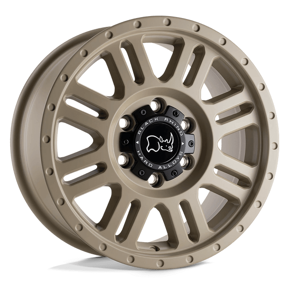 Black Rhino YELLOWSTONE 18x8 ET48 6x130 84.10mm DESERT SAND (Load Rated 1497kg)