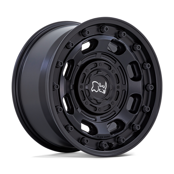 Black Rhino ATLAS 16x8 ET38 5x160 65.07mm MATTE BLACK (Load Rated 1497kg)