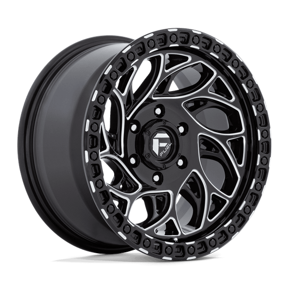 Fuel D840 RUNNER OR 20x9 ET20 6x139.7 106.10mm GLOSS BLACK MILLED (Load Rated 1134kg)