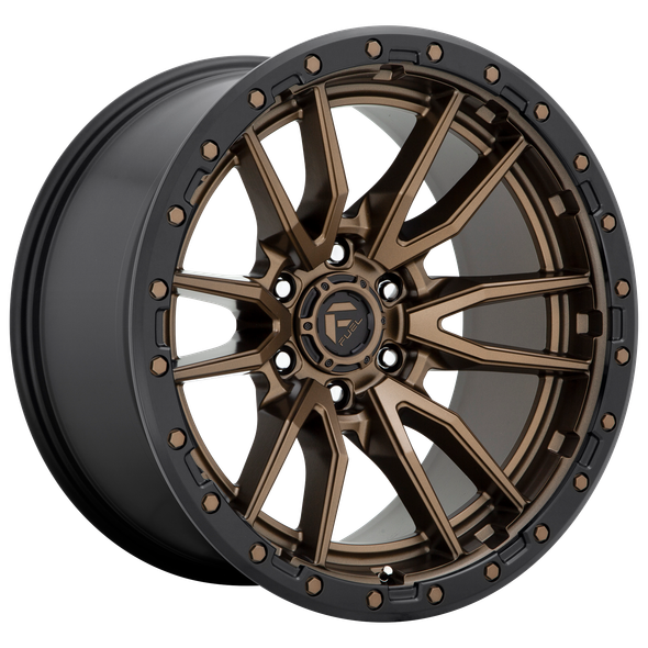Fuel D681 REBEL 18x9 ET01 6x120 67.06mm MATTE BRONZE BLACK BEAD RING (Load Rated 1043kg)