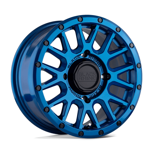 Black Rhino LA PAZ UTV 15x7 ET51 4x137 106.10mm BLUE W/ BLACK BOLTS (Load Rated 726kg)