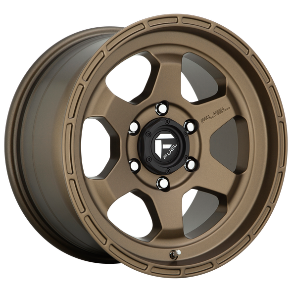 Fuel D666 SHOK 18x9 ET01 5x150 110.10mm MATTE BRONZE (Load Rated 1134kg)