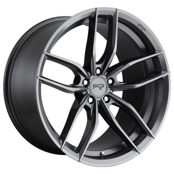 Niche M204 VOSSO 20x10 ET40 5x114.3 72.56mm MATTE ANTHRACITE (Load Rated 862kg)