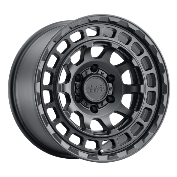 Black Rhino CHAMBER 17x8.5 ET0 6x120 67.06mm MATTE BLACK (Load Rated 1134kg)