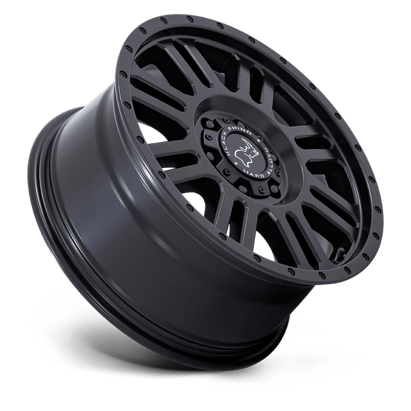 Black Rhino YELLOWSTONE 16x8 ET45 5x160 65.07mm MATTE BLACK (Load Rated 1497kg)