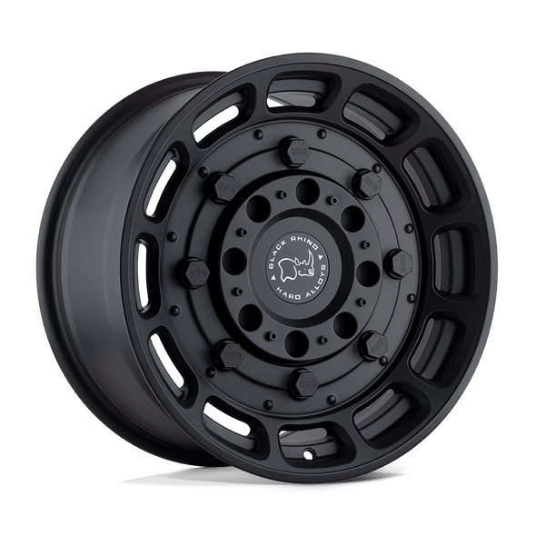 Black Rhino WARTHOG 17x8.5 ET-18 6x135 87.10mm MATTE BLACK (Load Rated 1134kg)