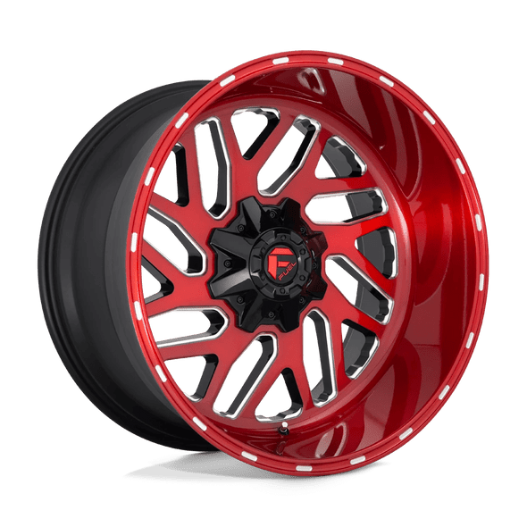 Fuel D691 TRITON 20x10 ET-18 8x170 125.10mm CANDY RED MILLED (Load Rated 1587kg)