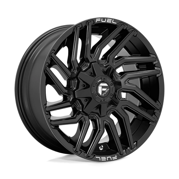 Fuel D776 TYPHOON 20x9 ET01 8x170 125.10mm GLOSS BLACK (Load Rated 1678kg)