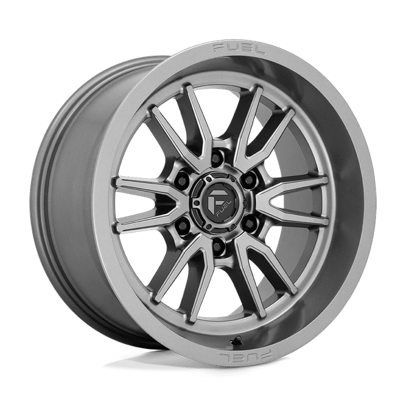 Fuel D789 CLASH 20x9 ET01 6x139.7 106.10mm GUNMETAL (Load Rated 1134kg)
