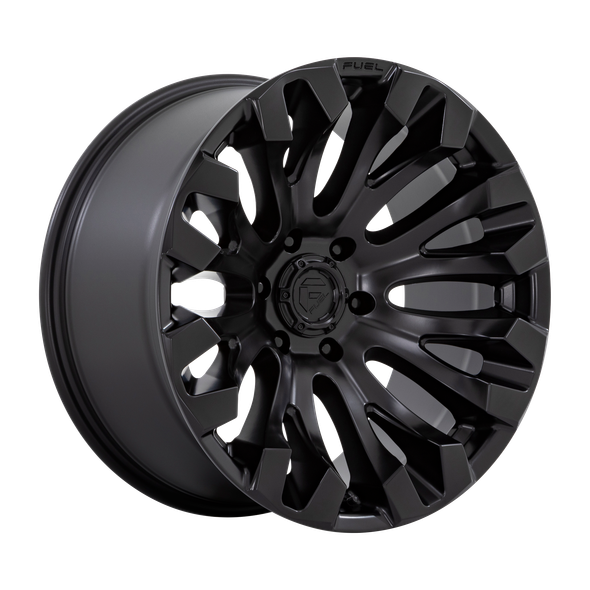 Fuel D831 QUAKE 20x9 ET1 5x150 110.10mm BLACKOUT (Load Rated 1134kg)