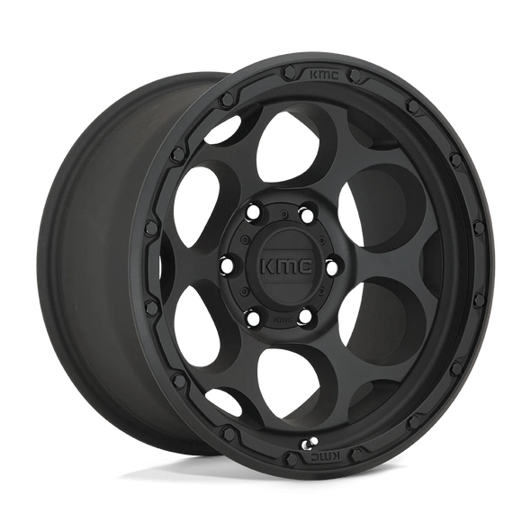 KMC KM541 DIRTY HARRY 17x9 ET-12 6x139.7 106.10mm TEXTURED BLACK (Load Rated 1134kg)