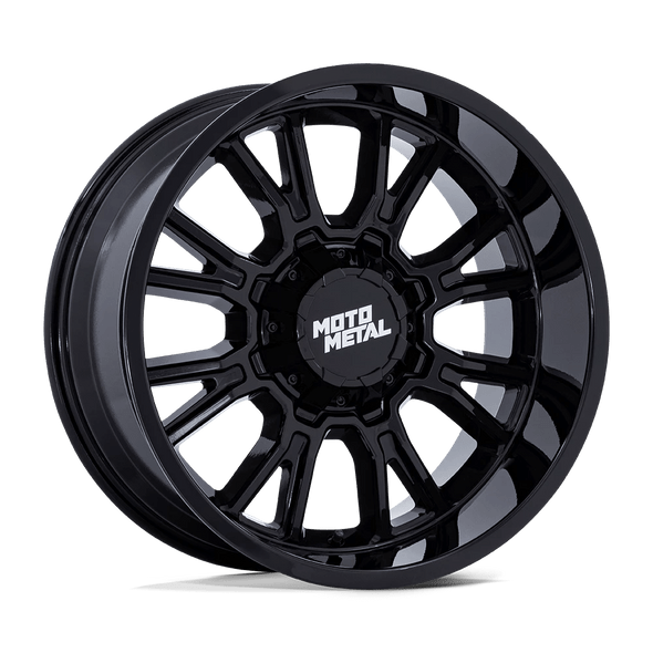 Moto Metal MO810 LEGACY 17x9 ET01 CUSTOM 78.10mm GLOSS BLACK (Load Rated 1134kg)