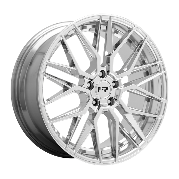 Niche M249 GAMMA 22x9 ET15 5x115 71.50mm CHROME (Load Rated 907kg)