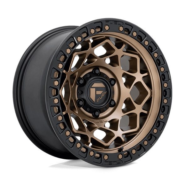 Fuel D785 UNIT 17x9 ET01 6x120 66.90mm BRONZE W/ MATTE BLACK RING (Load Rated 1134kg)