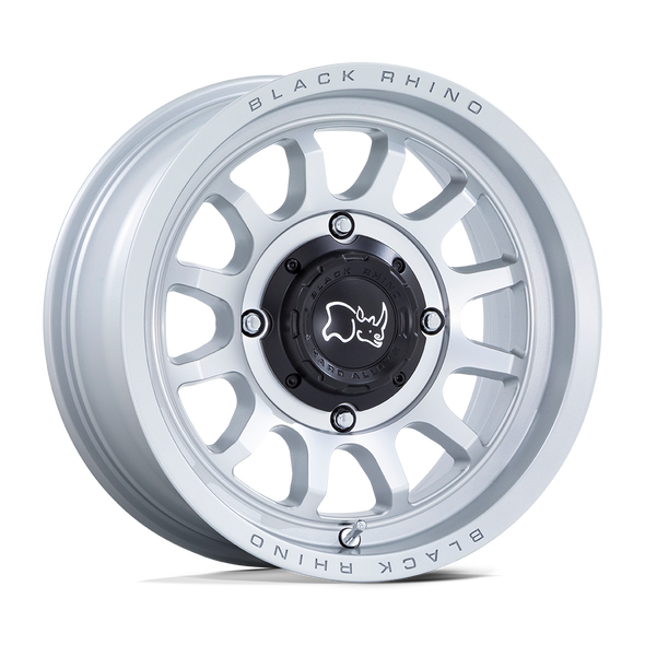 Black Rhino RAPID UTV 15x7 ET10 4x137 110.10mm HYPER SILVER W/ MACHINED FACE (Load Rated 567kg)