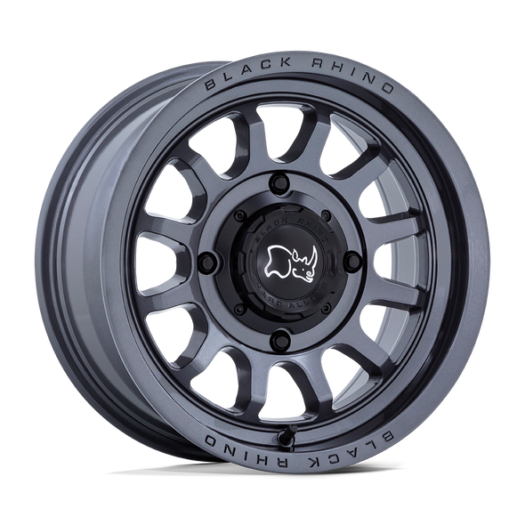 Black Rhino RAPID UTV 14x7 ET10 4x156 115.10mm GLOSS GUNMETAL (Load Rated 567kg)